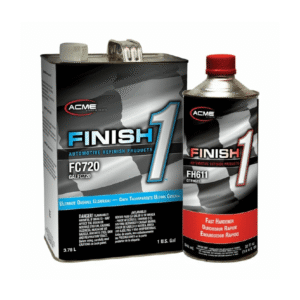 Finish-1 FC720 Ultimate Overall Clearcoat Gallon & FH611 Fast Hardener 4:1 Kit