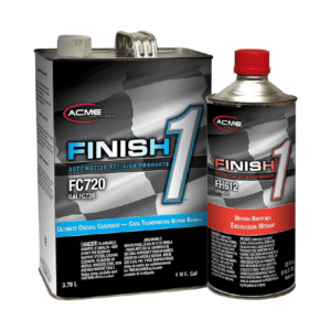 Finish-1 FC720 Ultimate Overall Clearcoat Gallon & FH611 Fast Hardener 4:1 Kit