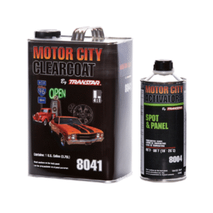 Transtar 8041 Motor City Clearcoat Gallon & Quart 8004 Fast Activator Kit